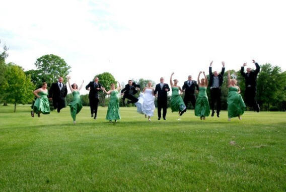 DJWOZ.com Wedding Jumping